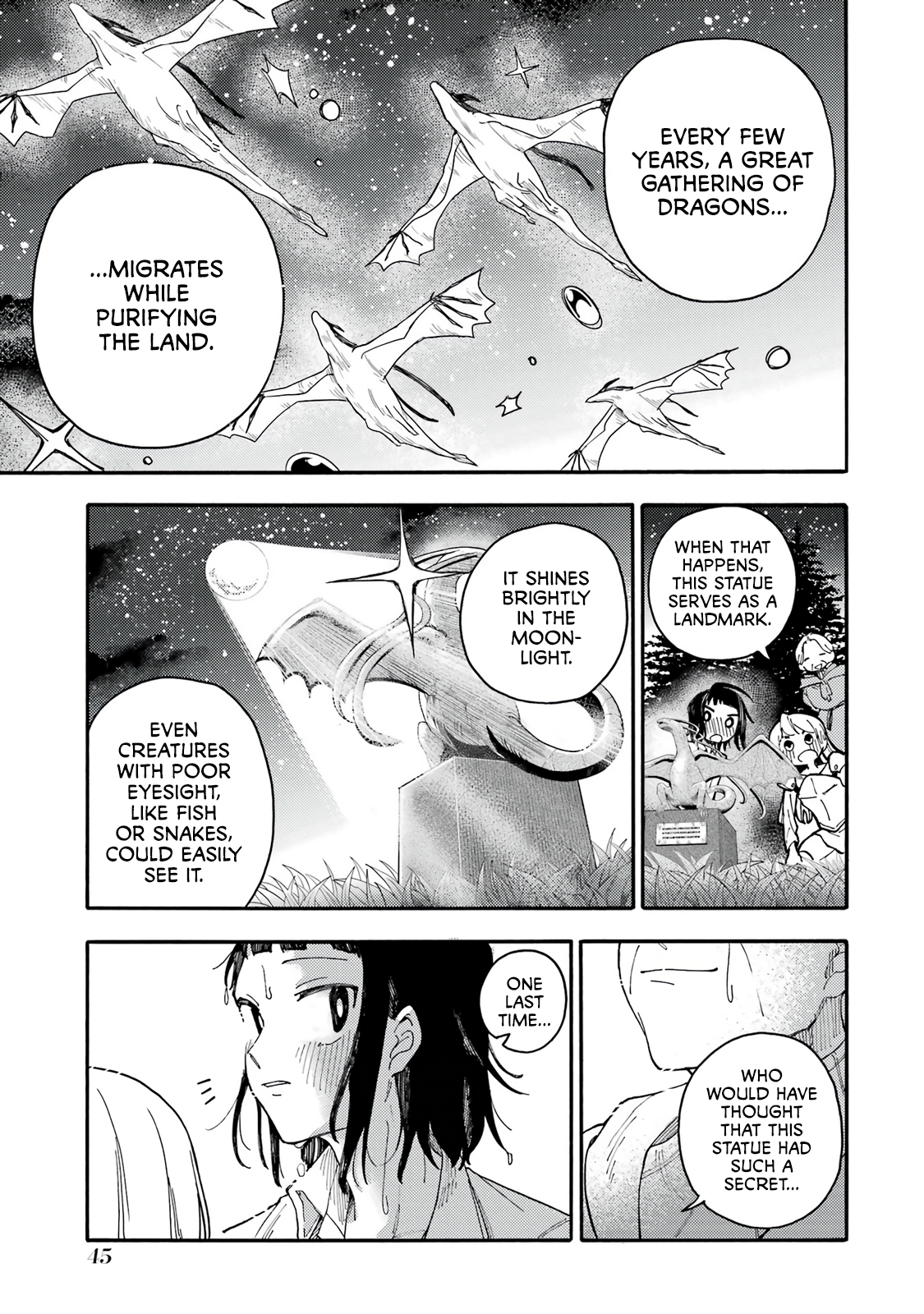 Endroll no Ato ni wa Saikou no Tabi o Stone Statue of a Great Dragon 第44页