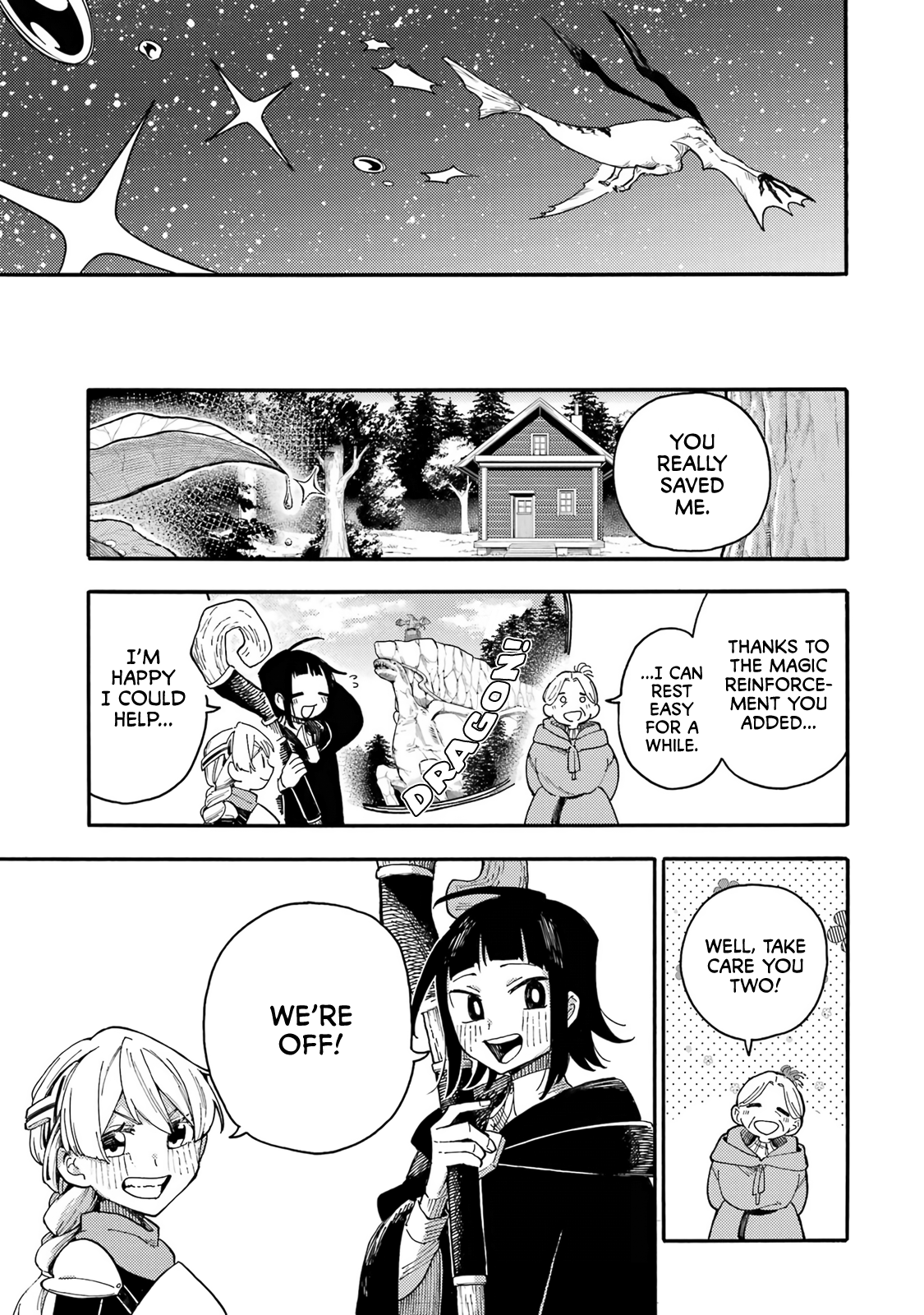 Endroll no Ato ni wa Saikou no Tabi o Stone Statue of a Great Dragon 第48页