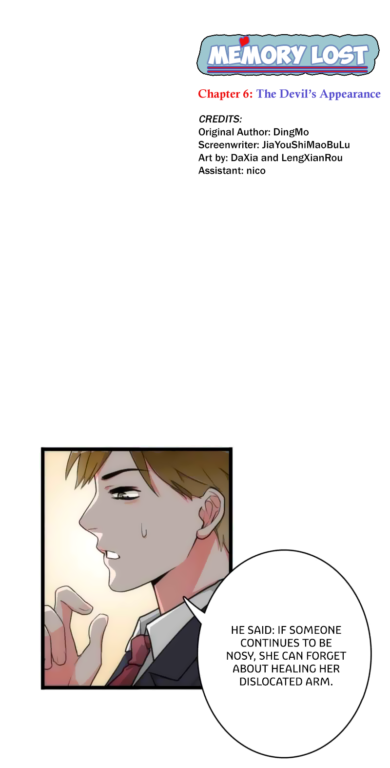 Memory Lost The Devil's Appearance 第2页