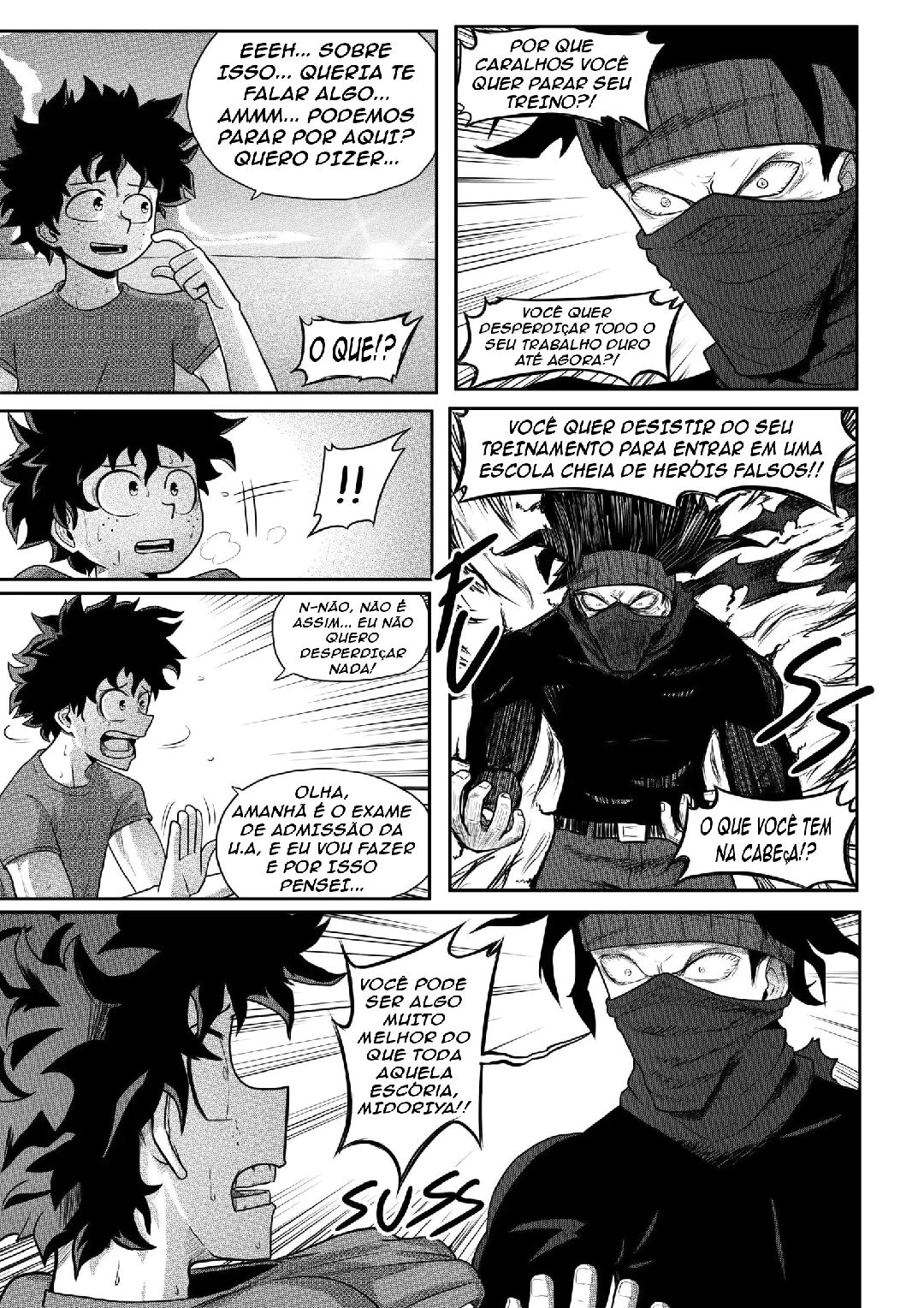 Boku no Hero Academia - True Hero (Doujinshi) Uma Sociedade Injusta 第5页