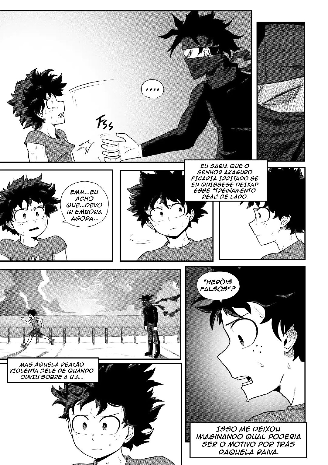 Boku no Hero Academia - True Hero (Doujinshi) Uma Sociedade Injusta 第6页