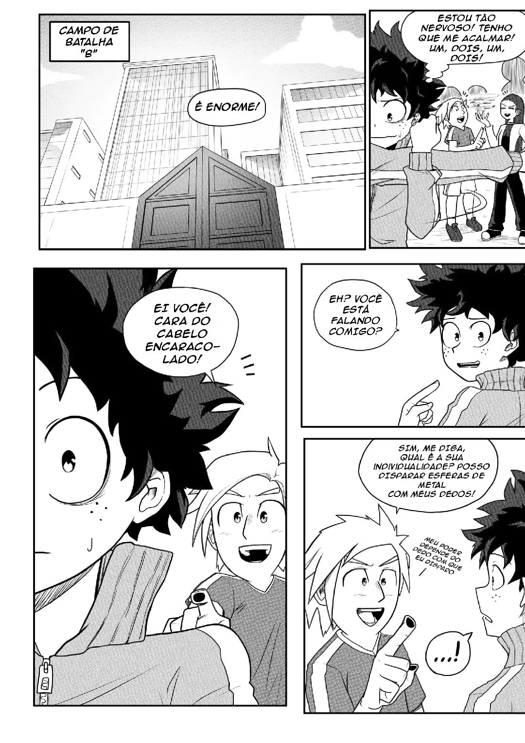 Boku no Hero Academia - True Hero (Doujinshi) Uma Sociedade Injusta 第9页