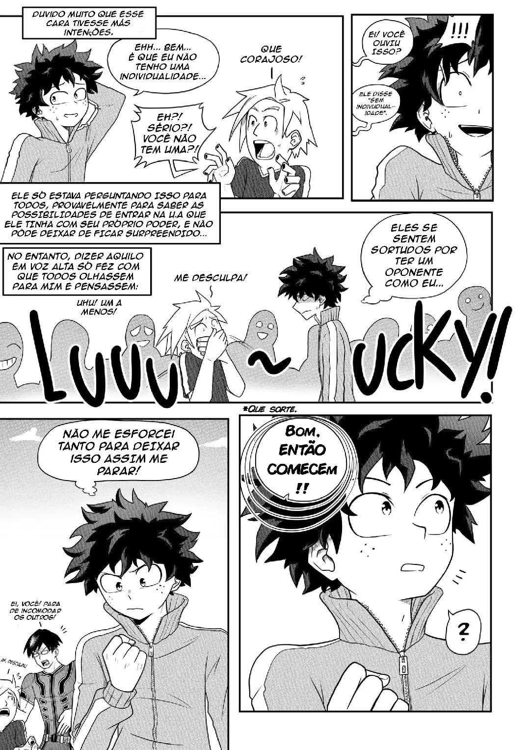 Boku no Hero Academia - True Hero (Doujinshi) Uma Sociedade Injusta 第10页