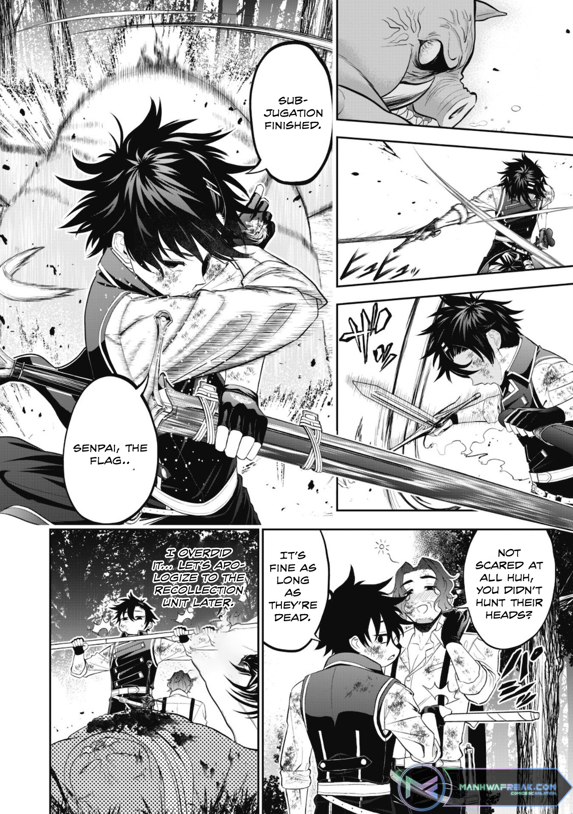 Saikyou Kenshi, Saiteihen Kishidan de Funsenchuu Vol. 1 Ch. 2 第23页