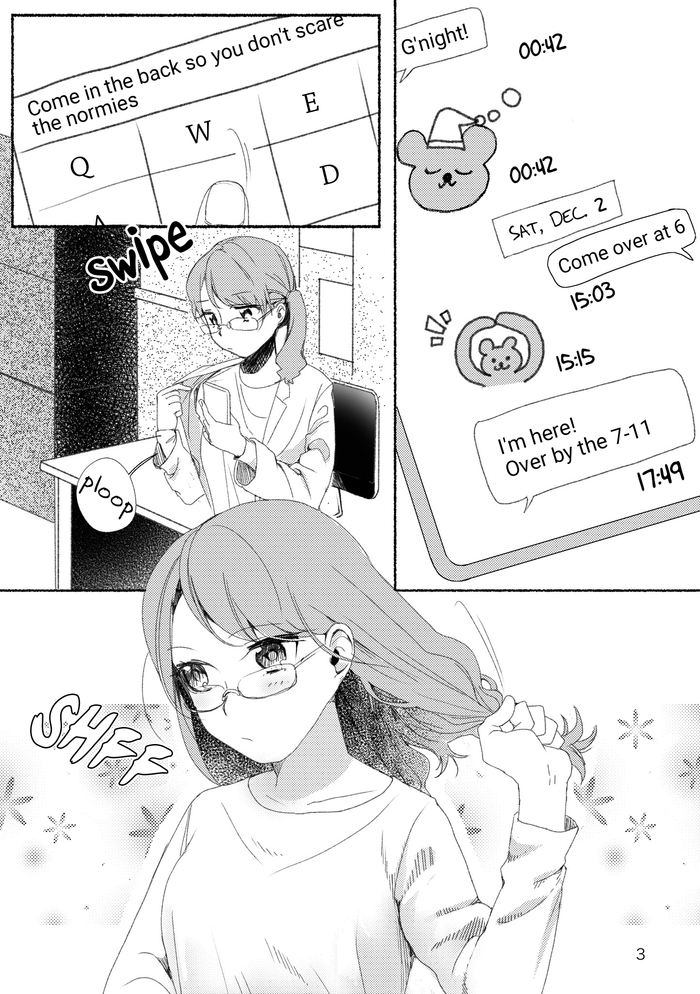 Yuri Between a Science Major and Her Yankee Kouhai 第1页