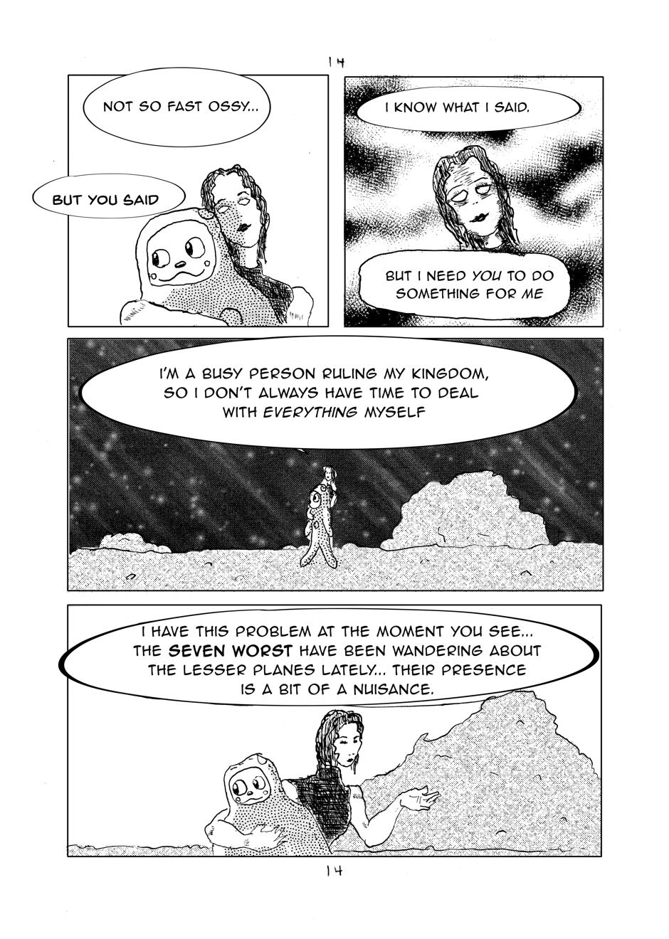 Oswald the Overman in the Lesser Planes of Hell Over the Moon 第14页