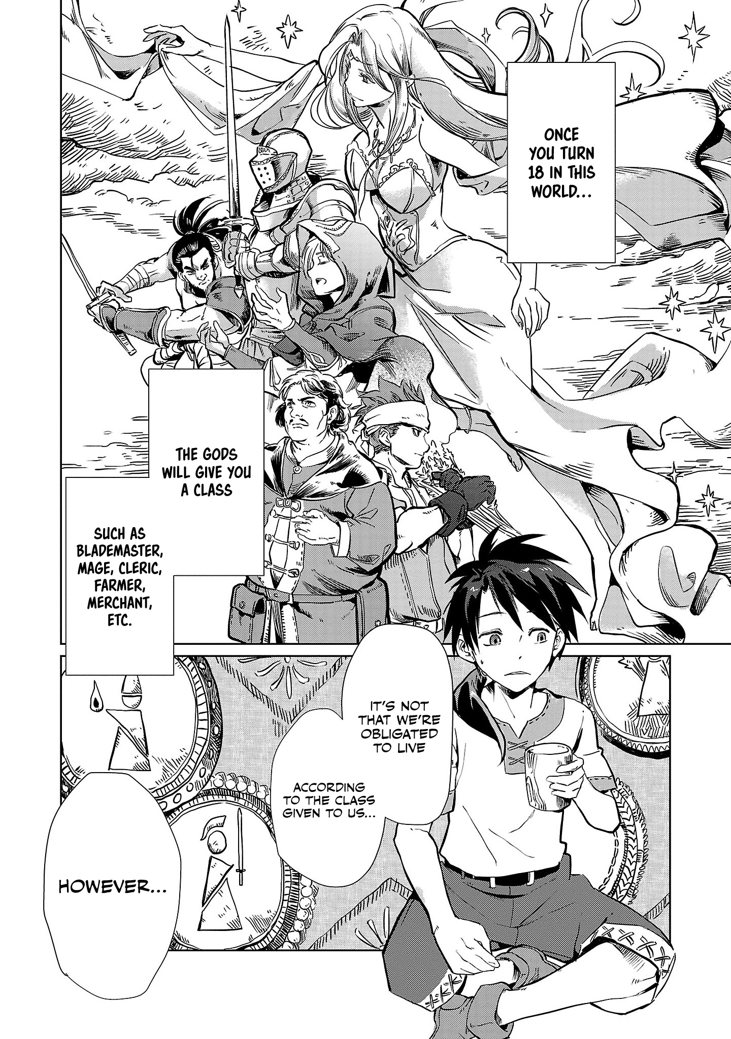 Class "Mushoku" no Eiyuutan: Koushaku-ke o Tsuihou Sareta ga, Jitsu wa Nagutta dake de Skill o Kakutoku Dekiru to Wakari, Tairiku Ichi no Eiyuu ni Noboritsumeru Vol. 1 Ch. 1 第12页