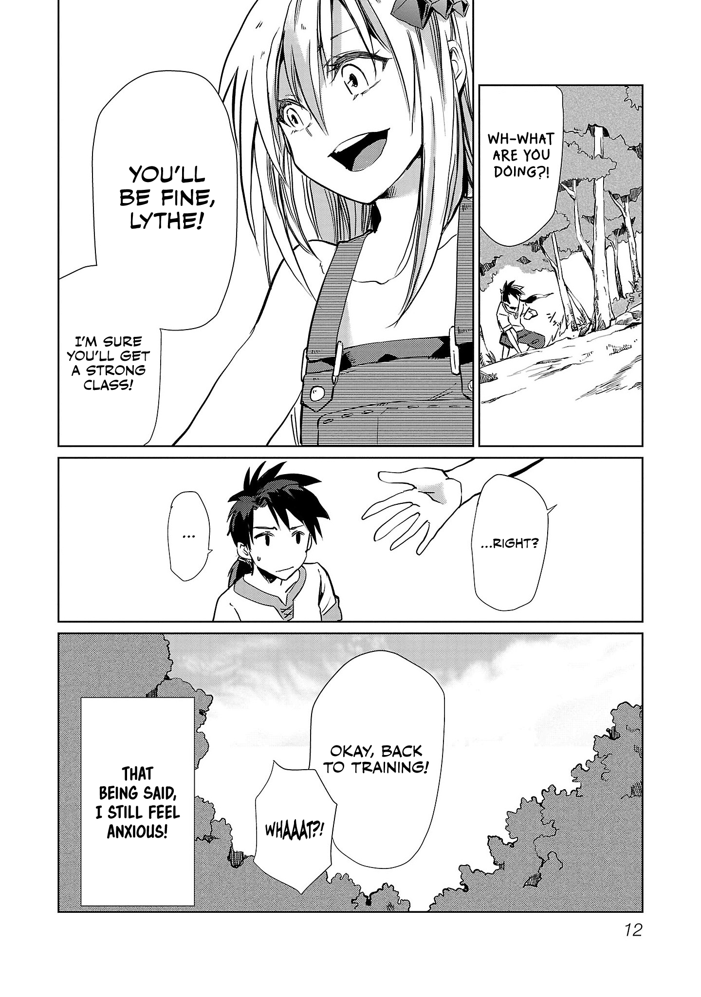 Class "Mushoku" no Eiyuutan: Koushaku-ke o Tsuihou Sareta ga, Jitsu wa Nagutta dake de Skill o Kakutoku Dekiru to Wakari, Tairiku Ichi no Eiyuu ni Noboritsumeru Vol. 1 Ch. 1 第14页