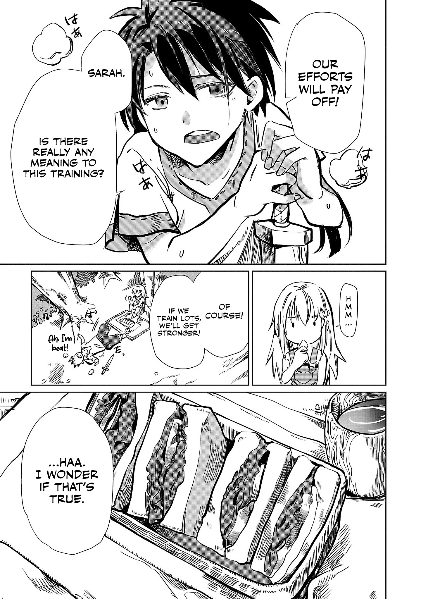 Class "Mushoku" no Eiyuutan: Koushaku-ke o Tsuihou Sareta ga, Jitsu wa Nagutta dake de Skill o Kakutoku Dekiru to Wakari, Tairiku Ichi no Eiyuu ni Noboritsumeru Vol. 1 Ch. 1 第9页