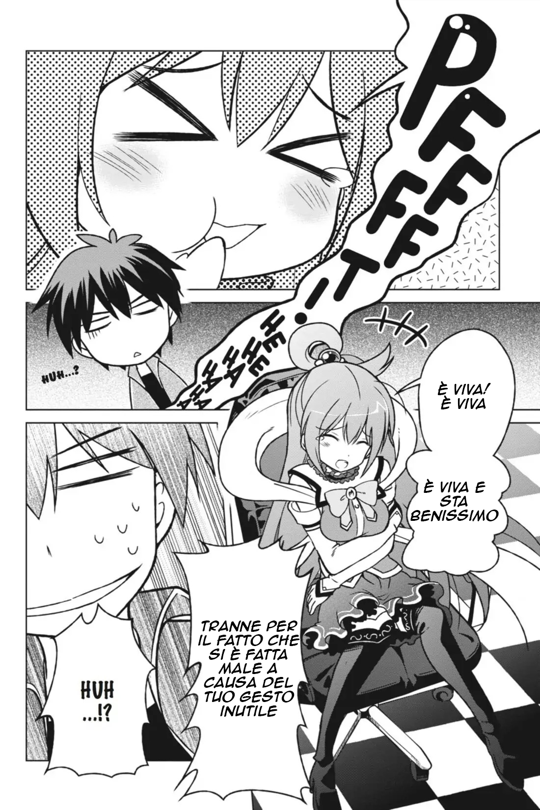 Kono Subarashii Sekai ni Shukufuku o! posso andare in un nuovo mondo con questa auto proclamata dea 第12页