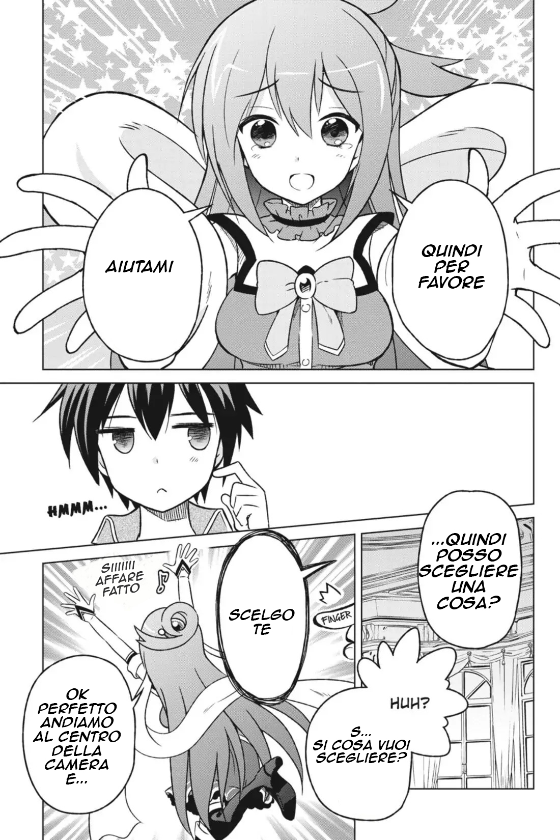 Kono Subarashii Sekai ni Shukufuku o! posso andare in un nuovo mondo con questa auto proclamata dea 第17页