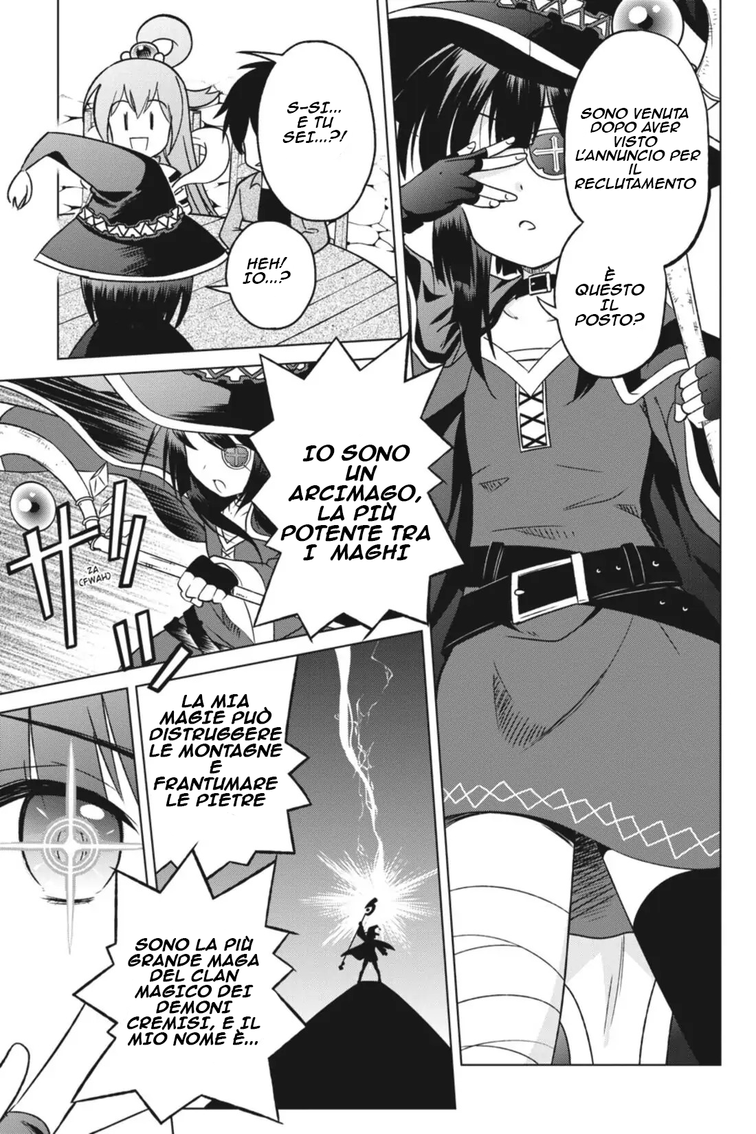 Kono Subarashii Sekai ni Shukufuku o! posso andare in un nuovo mondo con questa auto proclamata dea 第33页