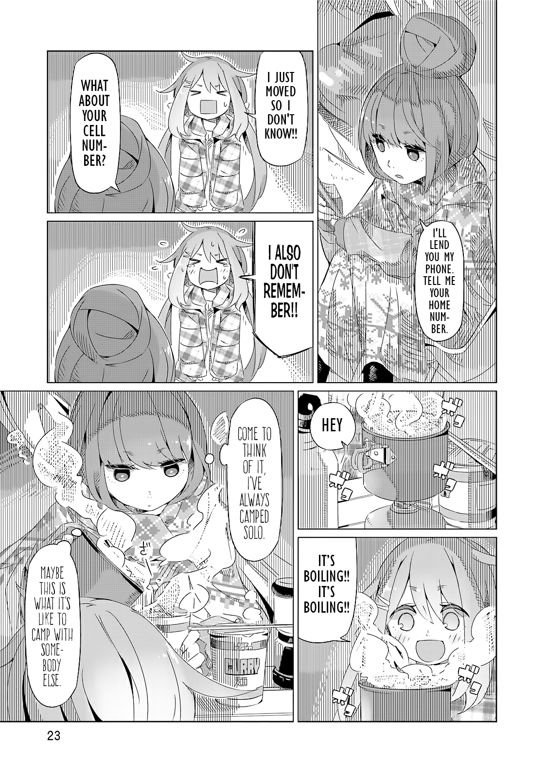 Yuru Camp△ Mt. Fuji and Cup Ramen 第23页