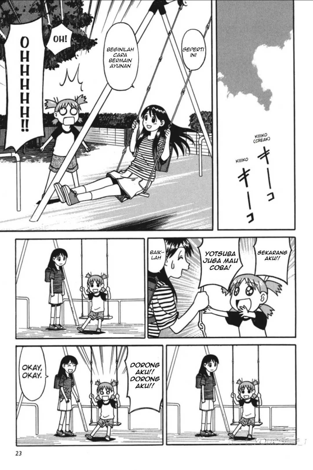 Yotsuba to! Yotsuba & Bergerak 第23页