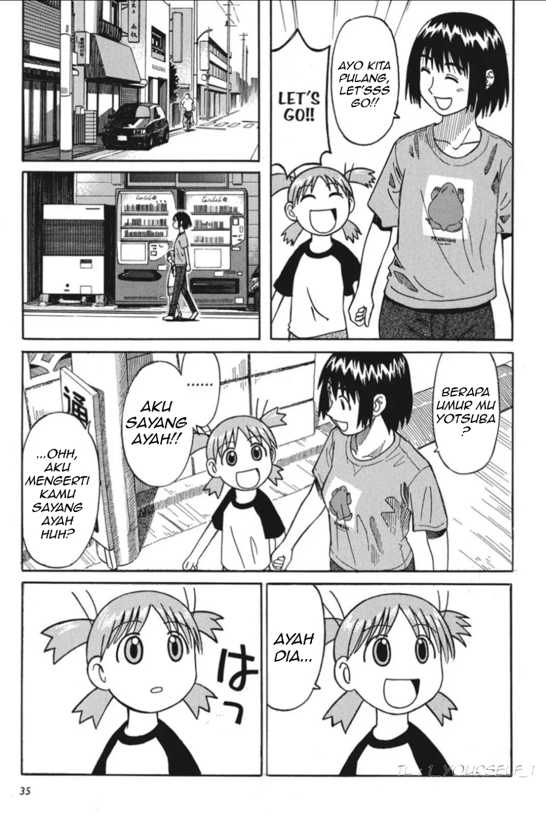 Yotsuba to! Yotsuba & Bergerak 第35页