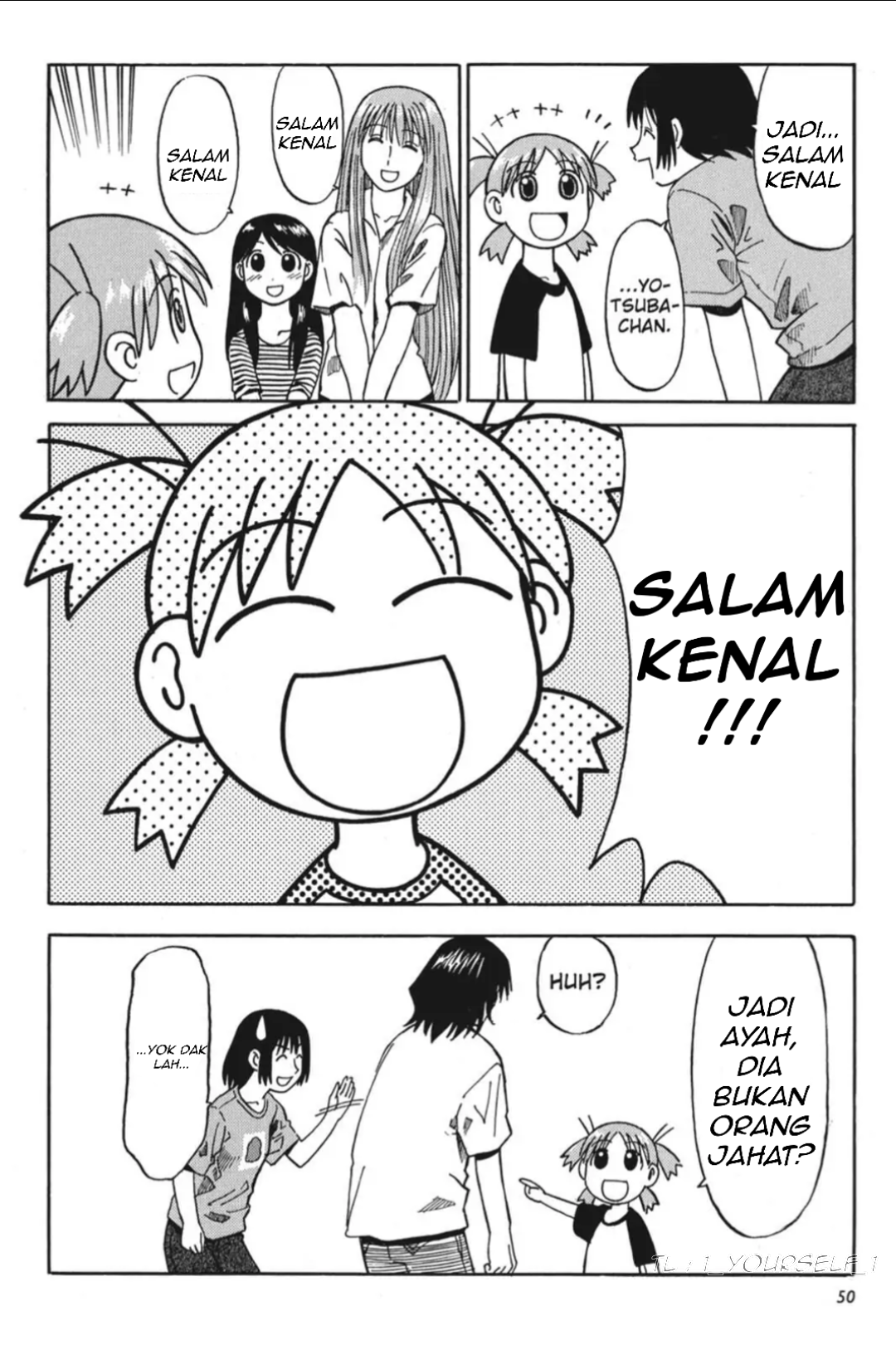 Yotsuba to! Yotsuba & Bergerak 第50页