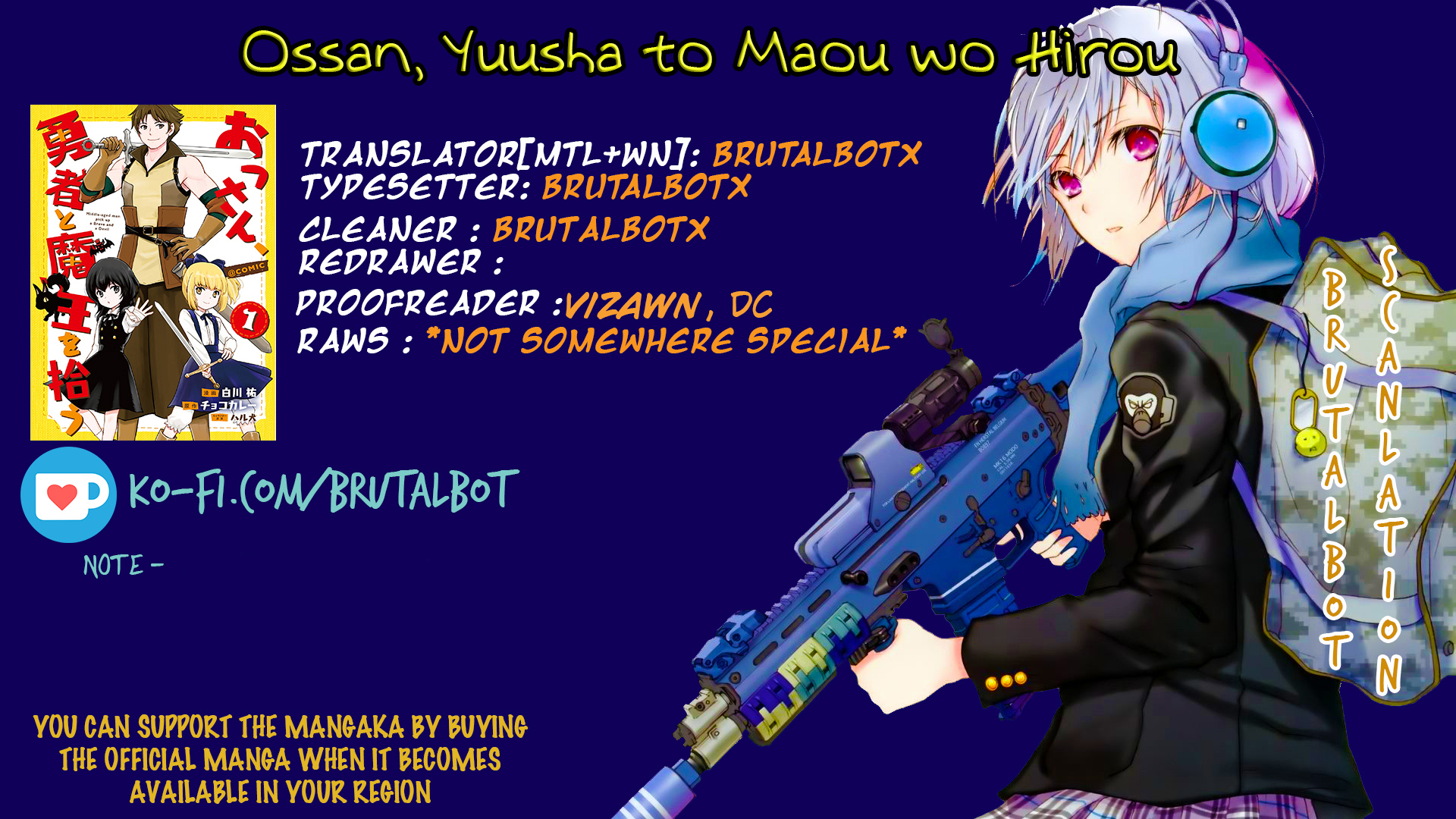 Ossan, Yuusha to Maou wo Hirou Vol. 1 Ch. 2.2 第1页