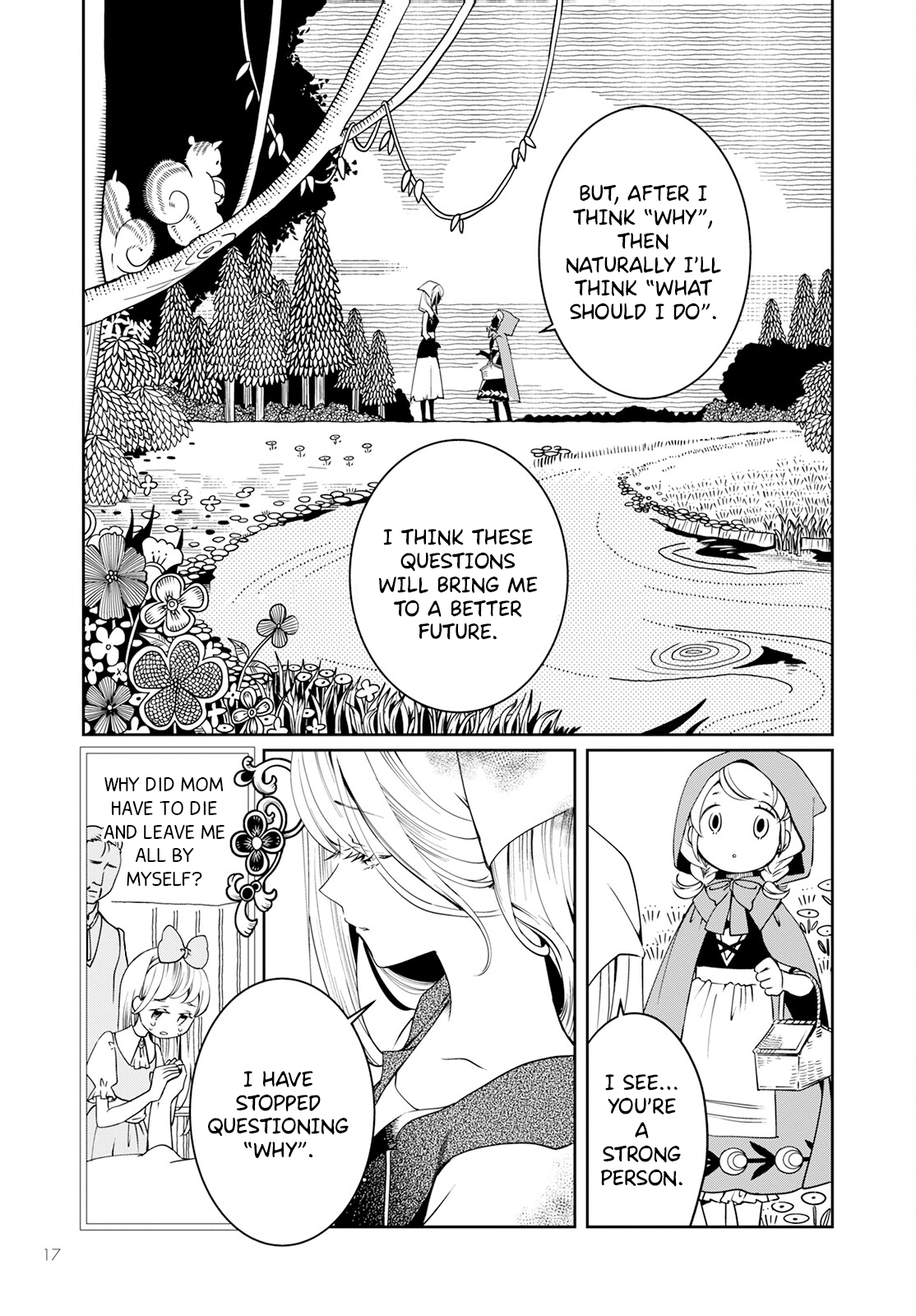 Akazukin, Tabi no Tochuu de Shitai to Deau. The glass slipper accomplice 第14页