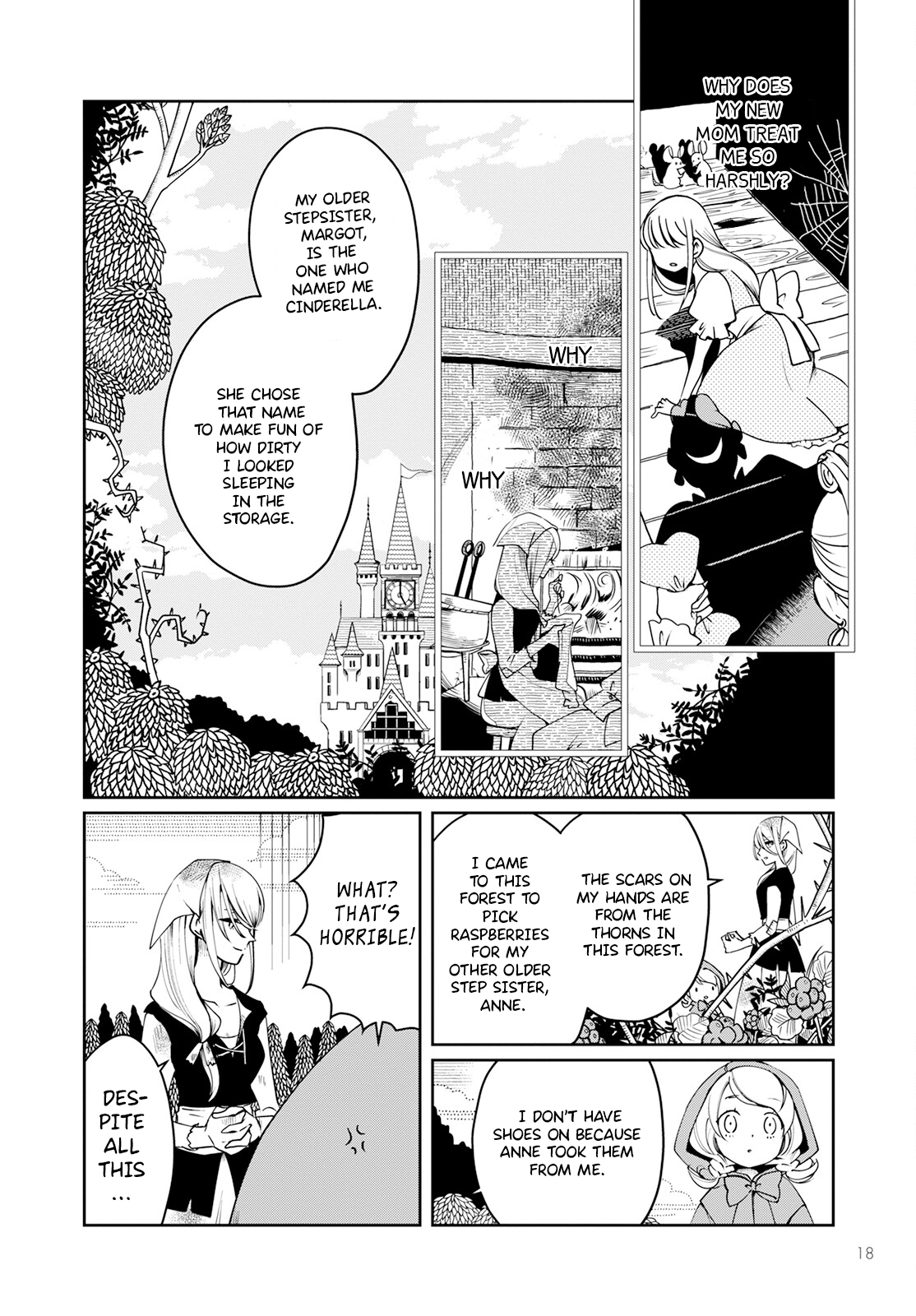 Akazukin, Tabi no Tochuu de Shitai to Deau. The glass slipper accomplice 第15页
