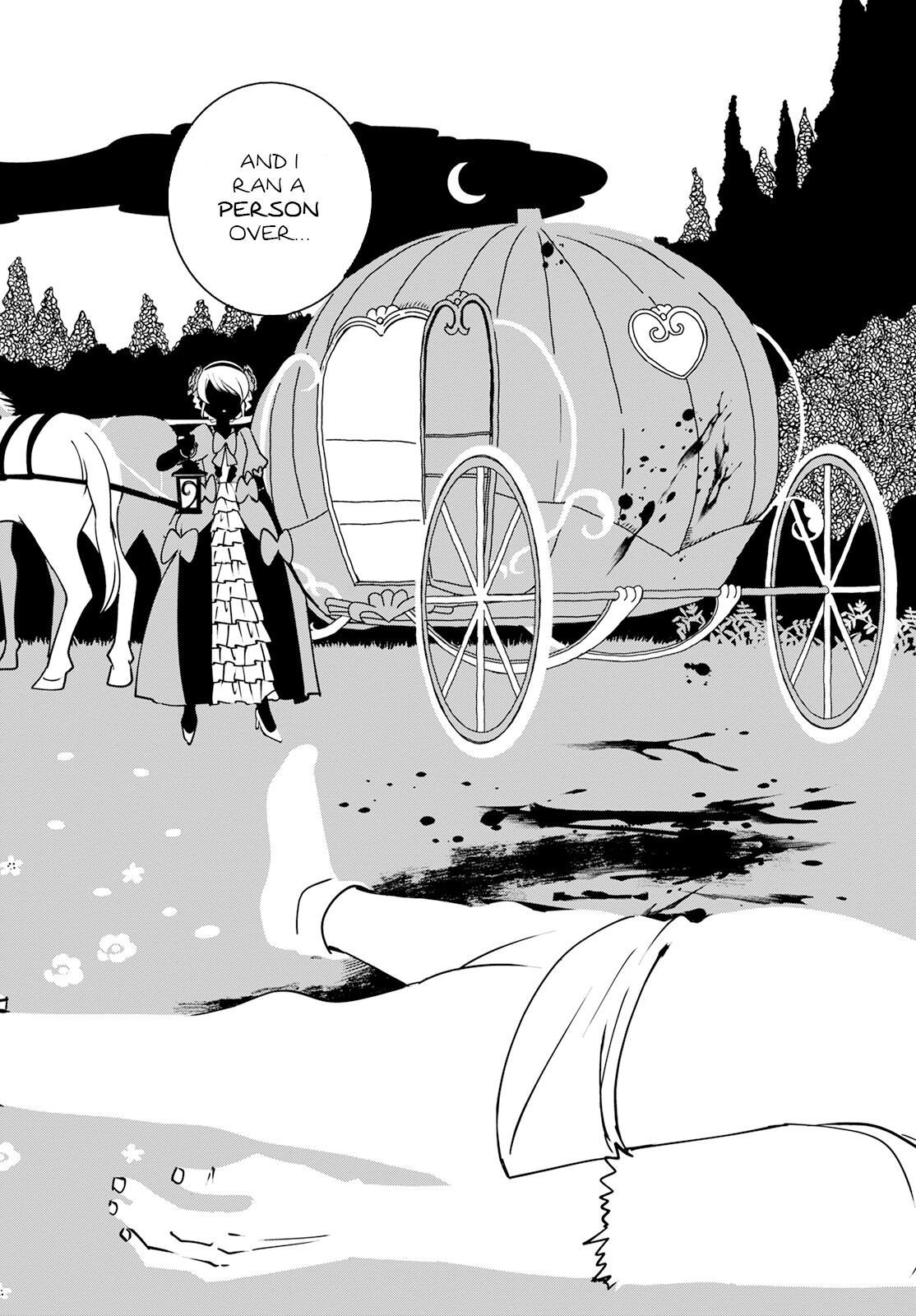 Akazukin, Tabi no Tochuu de Shitai to Deau. The glass slipper accomplice 第35页
