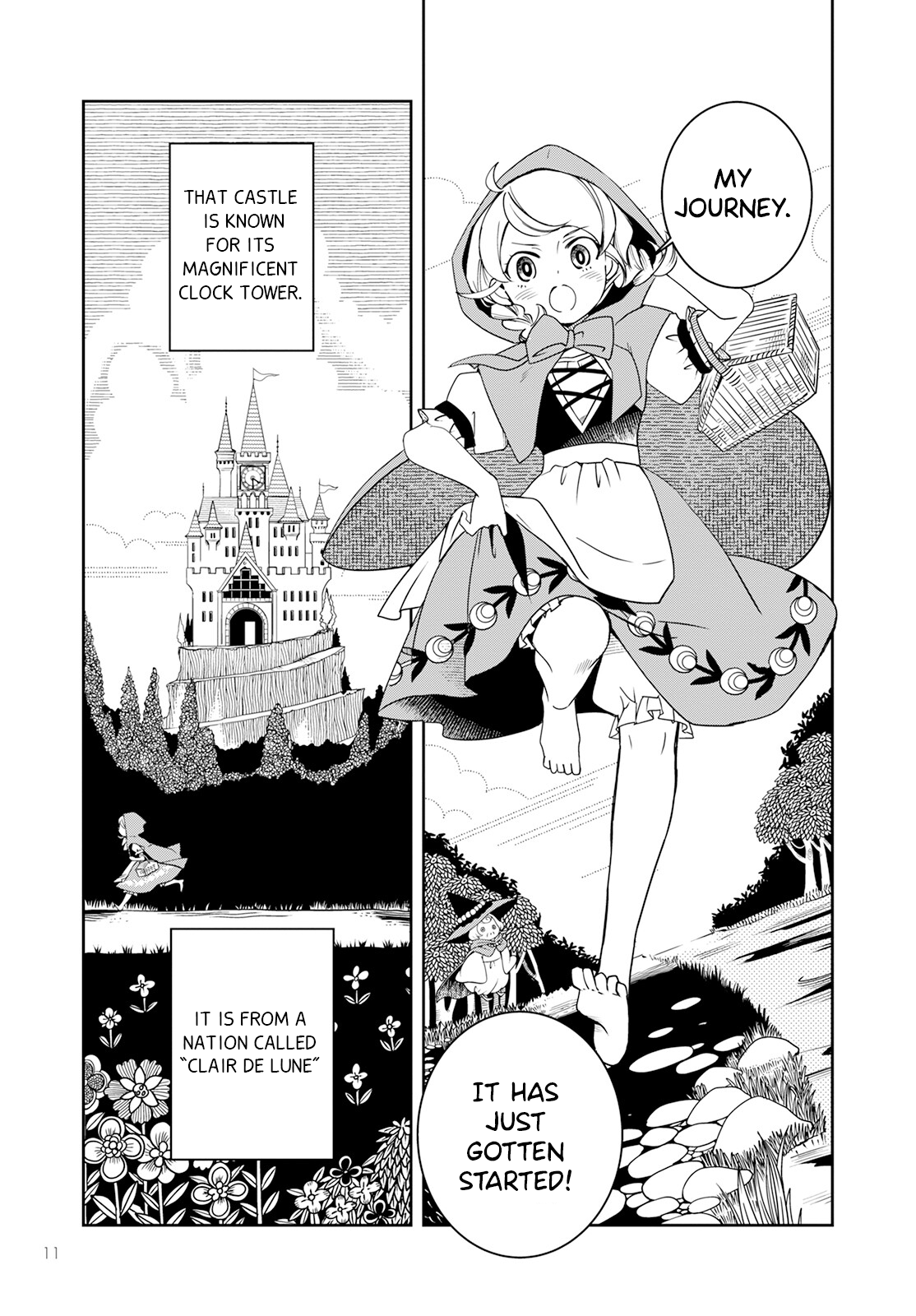 Akazukin, Tabi no Tochuu de Shitai to Deau. 第8页