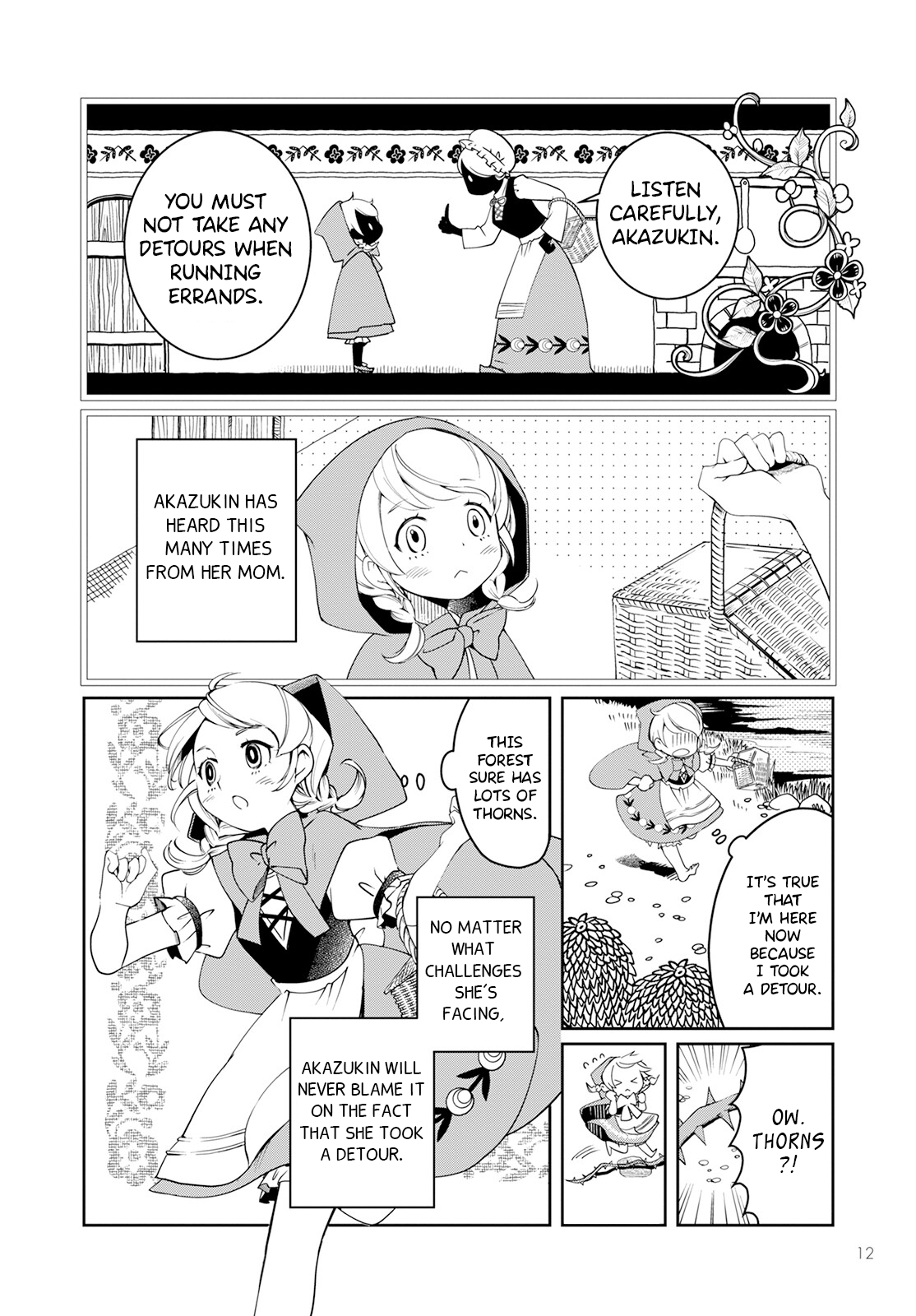 Akazukin, Tabi no Tochuu de Shitai to Deau. The glass slipper accomplice 第9页