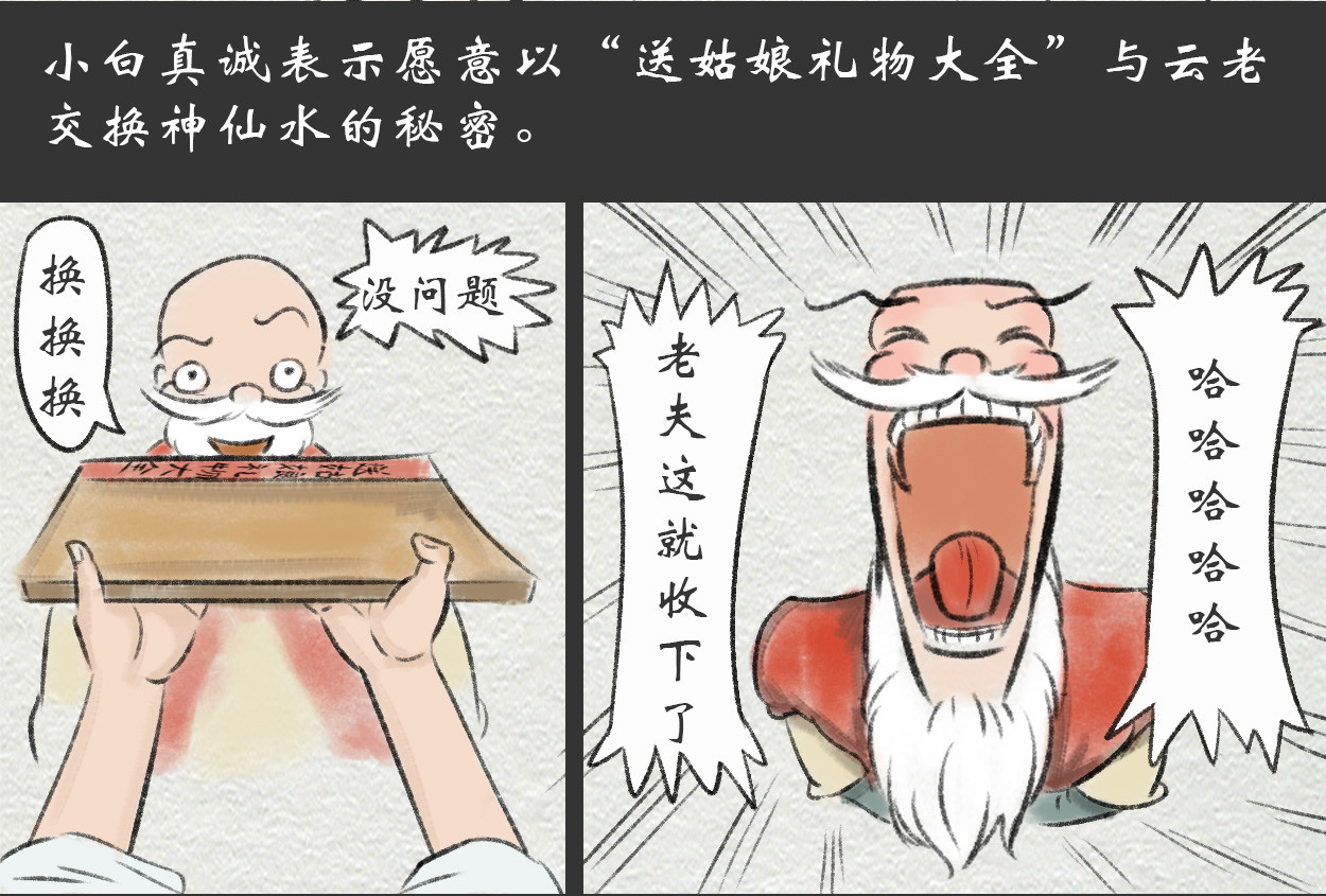 云老说 小白喜提神仙水（上） 第16页