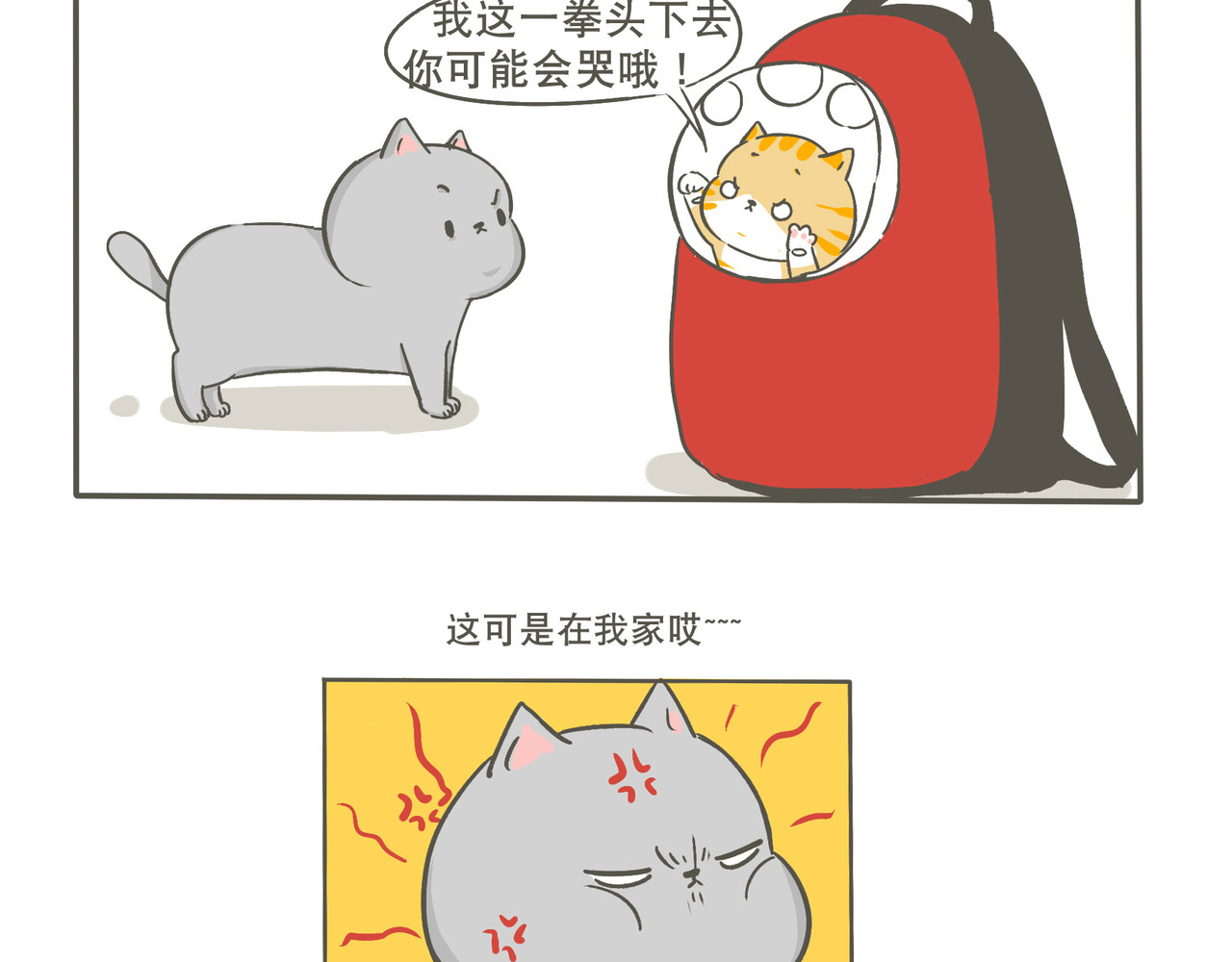 我们只是小猫咪 狭路相逢 第3页