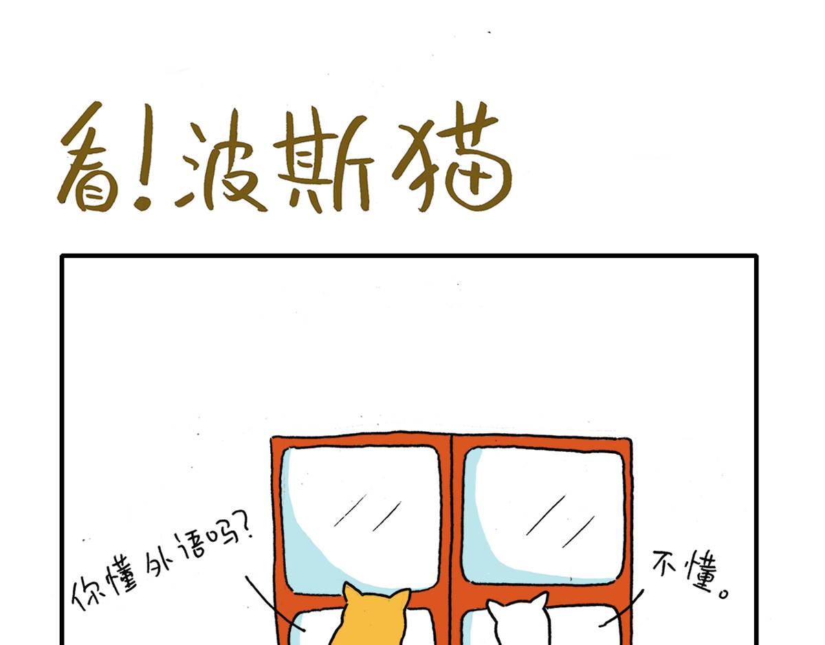 日常杂念 看！波斯猫！ 第1页