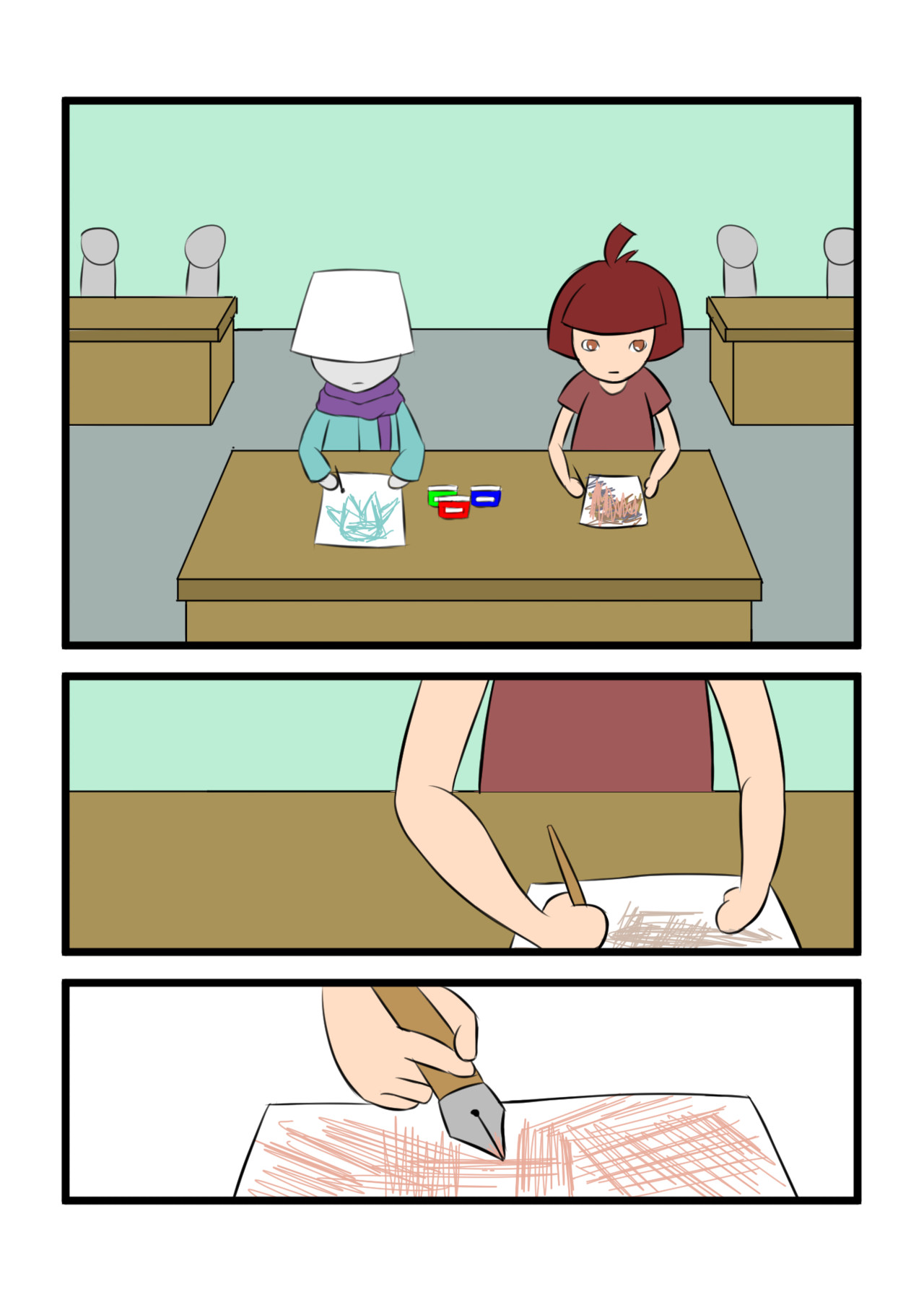灯小默 第二话：孤立才是常态 第4页