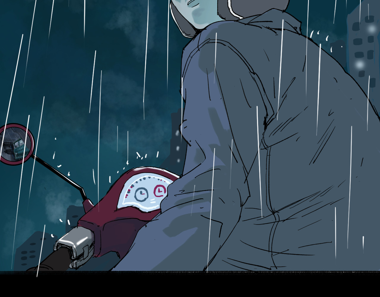 夏至暗 第一章港城雨夜 第79页